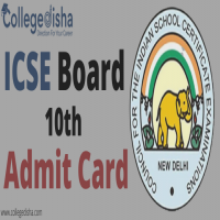 ICSE Board 10th Admit Card College Disha